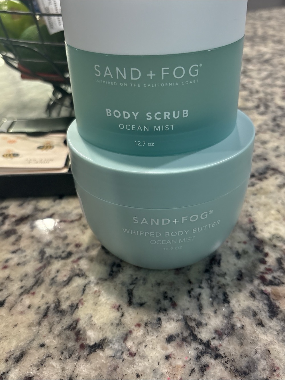 Ocean Mist Body Scrub & Whipped Body Butter - Seafoam